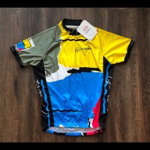 COPY - NWT GENESIS ABACAB CYCLING JERSEY small PrimalWear